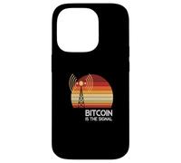 Bitcoin est la liberté du signal futur son bitcoin Coque pour iPhone 14 Pro