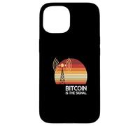 Bitcoin est la liberté du signal futur son bitcoin Coque pour iPhone 15