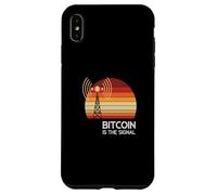 Bitcoin est la liberté du signal futur son bitcoin Coque pour iPhone XS Max