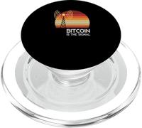 Bitcoin est la liberté du signal futur son bitcoin PopSockets PopGrip pour MagSafe