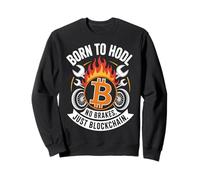 Bitcoin est né sur la Blockchain HODL BTC Sweatshirt