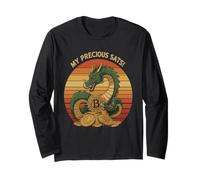 Bitcoin Fantasy Bitcoins Dragon Power Art Bitcoin légendaire Manche Longue