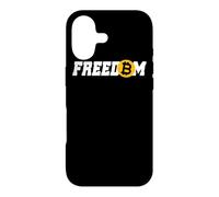 Bitcoin Freedom Crypto-Monnaie BTC Liberté Millionnaire Coque pour iPhone 17