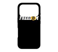 Bitcoin Freedom Crypto-Monnaie BTC Liberté Millionnaire Coque pour iPhone 17 Pro