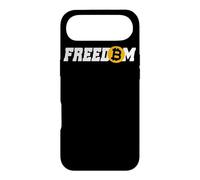 Bitcoin Freedom Crypto-Monnaie BTC Liberté Millionnaire Coque pour iPhone Air