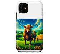 Bitcoin Golden Bulle Bullrun 2024 2025 Coque pour iPhone 11