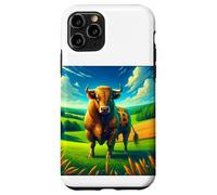 Bitcoin Golden Bulle Bullrun 2024 2025 Coque pour iPhone 11 Pro