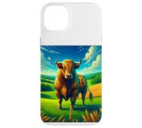 Bitcoin Golden Bulle Bullrun 2024 2025 Coque pour iPhone 14 Plus