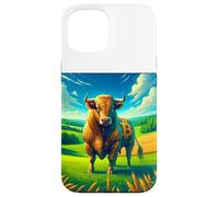 Bitcoin Golden Bulle Bullrun 2024 2025 Coque pour iPhone 15