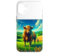 Bitcoin Golden Bulle Bullrun 2024 2025 Coque pour iPhone 16 Plus