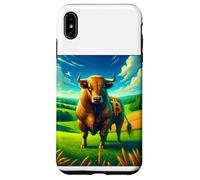 Bitcoin Golden Bulle Bullrun 2024 2025 Coque pour iPhone XS Max