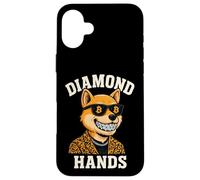 Bitcoin HODL Aiguilles Diamant Coque pour iPhone 16 Plus
