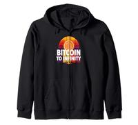 Bitcoin is Infinity Time Value Liberté Future Truth Bitcoin Sweat à Capuche