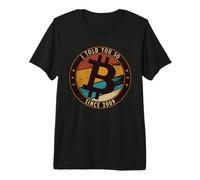 Bitcoin - Je Vous l'ai Dit | Crypto BTC et Bitcoin T-Shirt Haut de Gamme