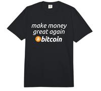 Bitcoin - Make Money Great Again Citation drôle BTC Comfort Colors Adult Heavyweight T-Shirt