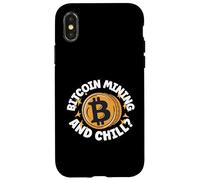 Bitcoin Mining Crypto Humour pour les fans de Blockchain Coque pour iPhone X/XS