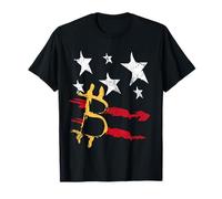 Bitcoin Patriotique américain Crypto-Monnaie numérique T-Shirt