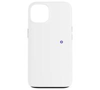 Bitcoin petit symbole bleu discret simple cool décontracté Coque pour iPhone 13