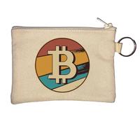 Bitcoin Porte-monnaie rétro Beige