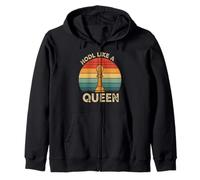 Bitcoin Queen Art Blockchain Power King Royal HODL Bitcoin Sweat à Capuche