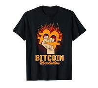 Bitcoin Revolution In code we trust | BTC Crypto und Bitcoin T-Shirt
