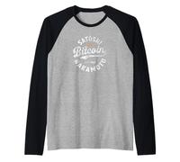 Bitcoin Satoshi Nakamoto Est 2009 Crypto Blockchain Portefeuille Manche Raglan