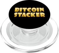 Bitcoin Stacker - Statistiques HODL et Stack PopSockets PopGrip pour MagSafe