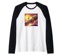 Bitcoin Surfer Vague Océan Plage Sport Manche Raglan