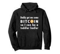 Bitcoin Tout-Petit BTC Kid Drôle Mignon Crypto Bébé Cadeau Sweat à Capuche