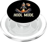 Bitcoin vers la Lune HODL PopSockets PopGrip pour MagSafe