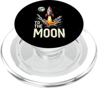 Bitcoin vers la Lune PopSockets PopGrip pour MagSafe