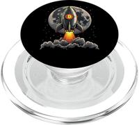 Bitcoin vers la Lune PopSockets PopGrip pour MagSafe