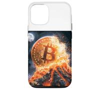 Bitcoin Volcan Feu Lave Montagne Destin Coque pour iPhone 12/12 Pro