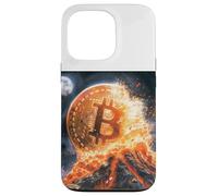Bitcoin Volcan Feu Lave Montagne Destin Coque pour iPhone 13 Pro