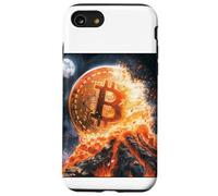 Bitcoin Volcan Feu Lave Montagne Destin Coque pour iPhone SE (2020) / 7/8