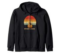 Bitcoiner Rythme Sound Beat Mélodie Passion Musique Art Bitcoin Sweat à Capuche