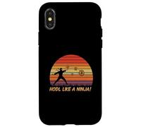 Bitcoiner Warrior Stealth Power Fast Shadow Master Bitcoin Coque pour iPhone X/XS