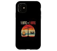 Bitcoins égalité Valeur 1BTC = 1BTC Argent liberté Bitcoin Coque pour iPhone 11