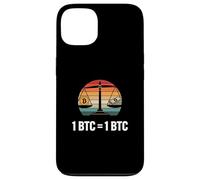 Bitcoins égalité Valeur 1BTC = 1BTC Argent liberté Bitcoin Coque pour iPhone 13