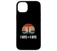 Bitcoins égalité Valeur 1BTC = 1BTC Argent liberté Bitcoin Coque pour iPhone 14 Plus