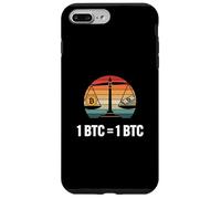 Bitcoins égalité Valeur 1BTC = 1BTC Argent liberté Bitcoin Coque pour iPhone 7 Plus/8 Plus