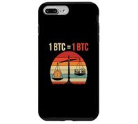 Bitcoins égalité Valeur 1BTC = 1BTC Argent liberté Bitcoin Coque pour iPhone 7 Plus/8 Plus