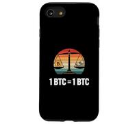 Bitcoins égalité Valeur 1BTC = 1BTC Argent liberté Bitcoin Coque pour iPhone SE (2020) / 7/8