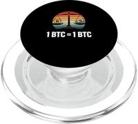 Bitcoins égalité Valeur 1BTC = 1BTC Argent liberté Bitcoin PopSockets PopGrip pour MagSafe