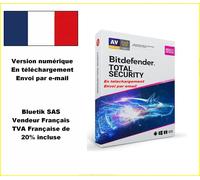 BITDEFENDER Total Security MultiDevice 10 APP 2 Ans PC MAC Android ESD/mail