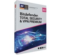 Bitdefender Total Security & VPN Premium 2026* - (10 Appareils - 1 An) | Version Téléchargement