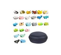 Bite 25PCS Ligne cordon pour iPhone Câble animaux Accessoires Pour Câble téléphone Protège mignon