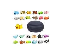 Bite 25PCS Ligne cordon pour iPhone Câble animaux Accessoires Pour Câble téléphone Protège mignon