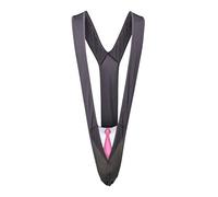 Bite Body Homme Adulte Érotique Transparent Costume Strip-Tease Moulant Sexy Hot Boxer Jockstrap Slip Bonbon Deguisement Drole Moine Coquin Sado-MASO Mankini Mon Compte