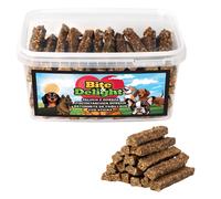 Bite&Delight Bar de cabillaud 350g / 1000ml - Friandise naturelle pour chiens, 98 % de poisson, riche en protéines et facile à digérer